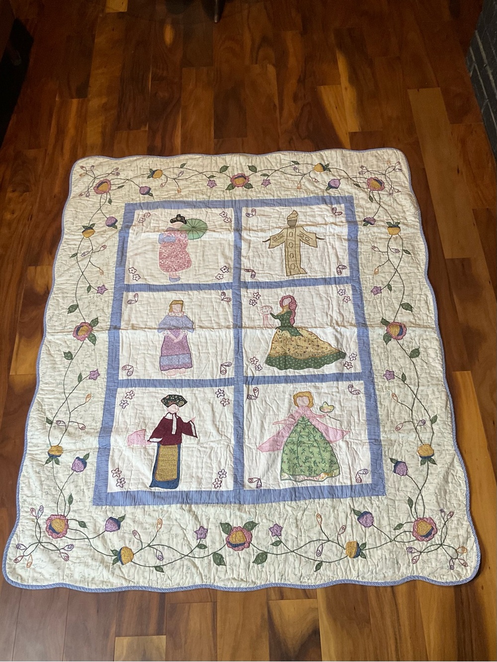 Legacy Home Furnishings 60”x50” Dollhouse Throw Quilted Blanket Limited Ed QVC